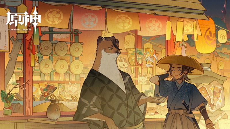 劇情預告-「秋津羽戲」|原神 - 封面圖