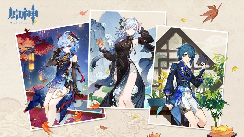 提瓦特風尚·衣裝預覽 – 寒月浸霓裳|原神 - 封面圖