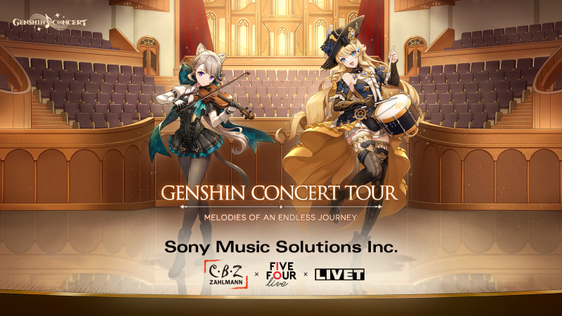 GENSHIN CONCERT TOUR曲目公布 - 封面圖
