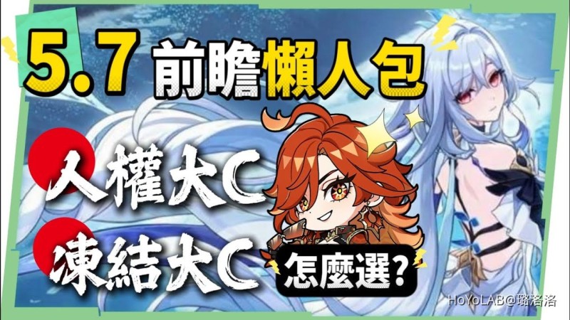 【原神】5.7💥前瞻懶人包🎯▸永凍大C「絲柯克」登場!人權大C「瑪薇卡」復刻!申鶴、艾梅莉埃怎麼抽?技能機制搶先看、提前準備配裝&素材!版本活動與優化! ▹璐洛洛◃ - 封面圖
