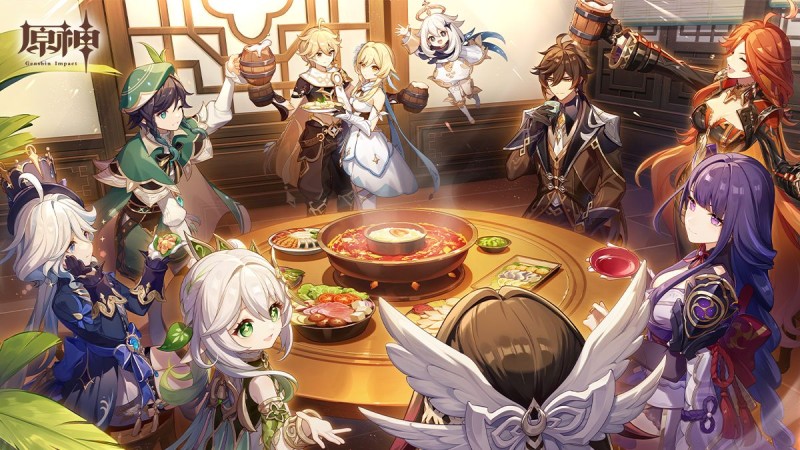 《原神》五週年主題曲《回家的路》 - 封面圖